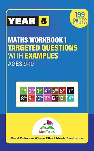 Year 5 Maths Workbook for Ages 9–10: Targeted KS2 Home Learning (Merit Tutors) sample 2